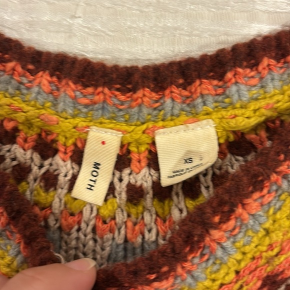 RARE- Anthropologie moth sweater - Picture 2 of 9